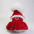 Soft and comfortable Christmas small dog clothes